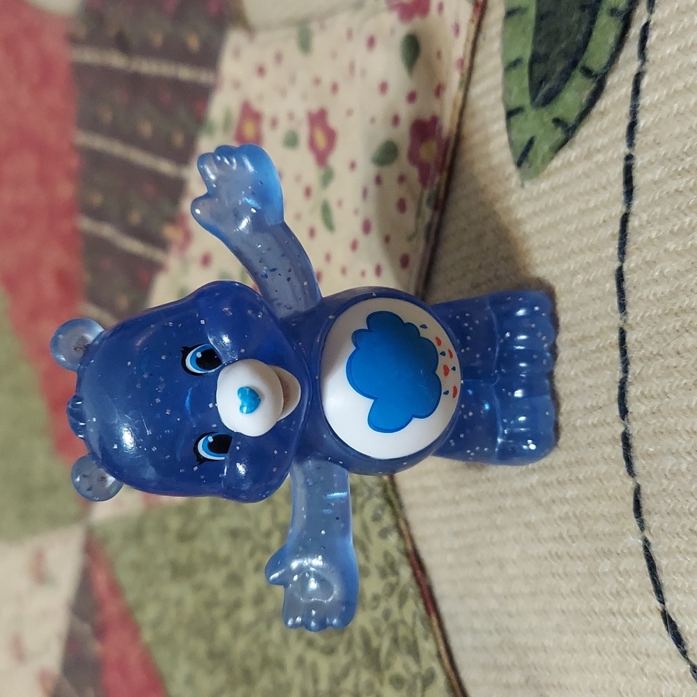 ❤️ Care Bears Glitter Grumpy Bear Figurine